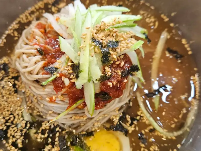 물 막국수