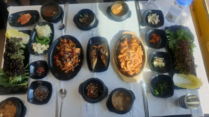 군산 금강우렁쌈밥 생선구이