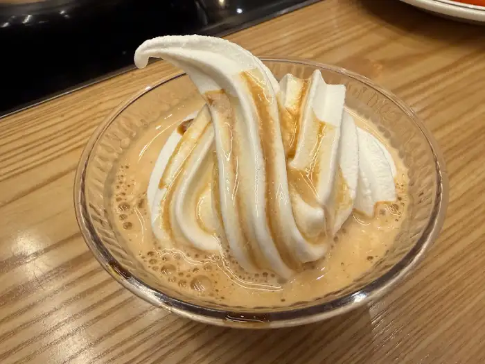 부드러운 소프트 아이스크림