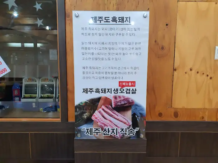 제주도 흑돼지 안내