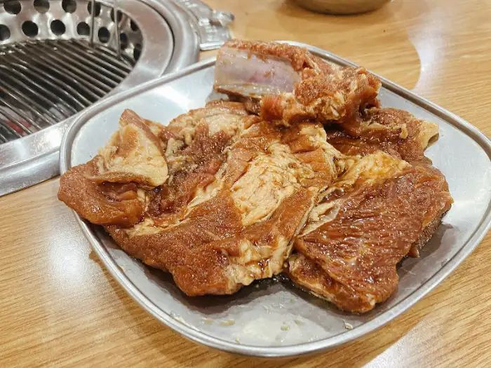 돼지갈비 준비