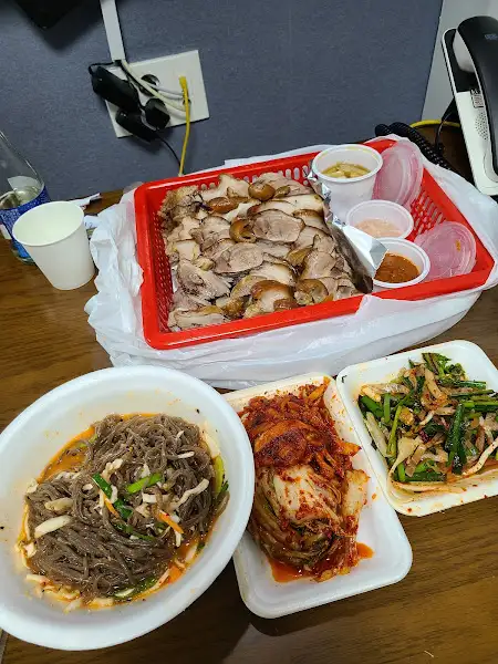 포장 족발 모습