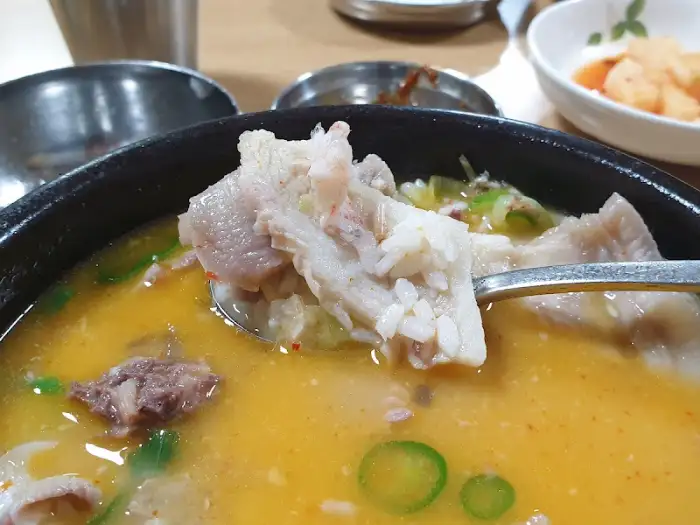 순대국 속 재료
