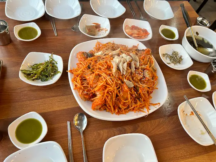 상차림 전체 모습