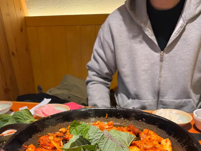 닭갈비와 함께 나온 곁들임
