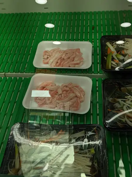 정돈된 고기