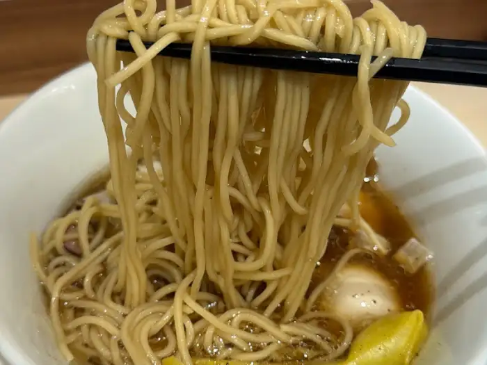 삼미당 라멘 면발 상세 샷