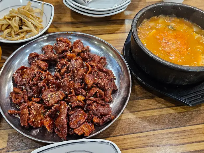 간장 불고기와 된장찌개