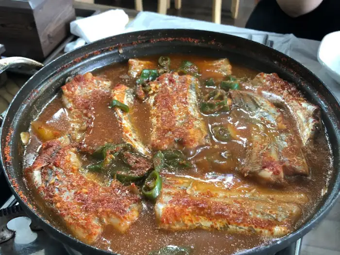 푸짐한 갈치조림 냄비