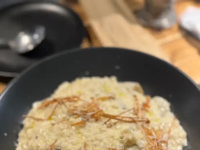 리조또의 고소한 모습