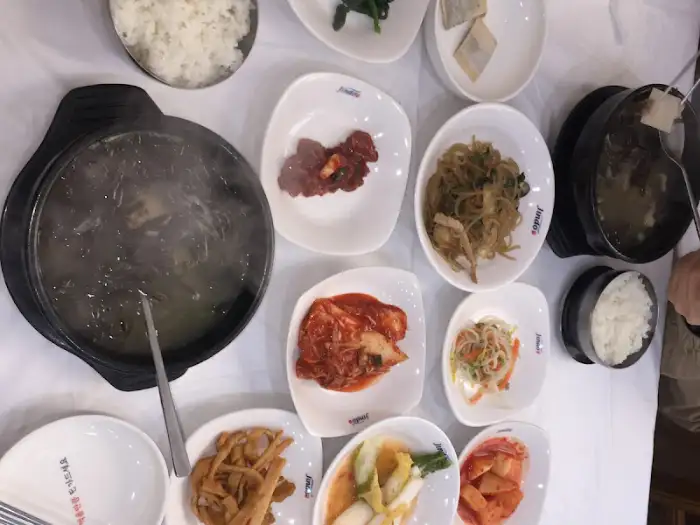 전반적인 음식 상차림