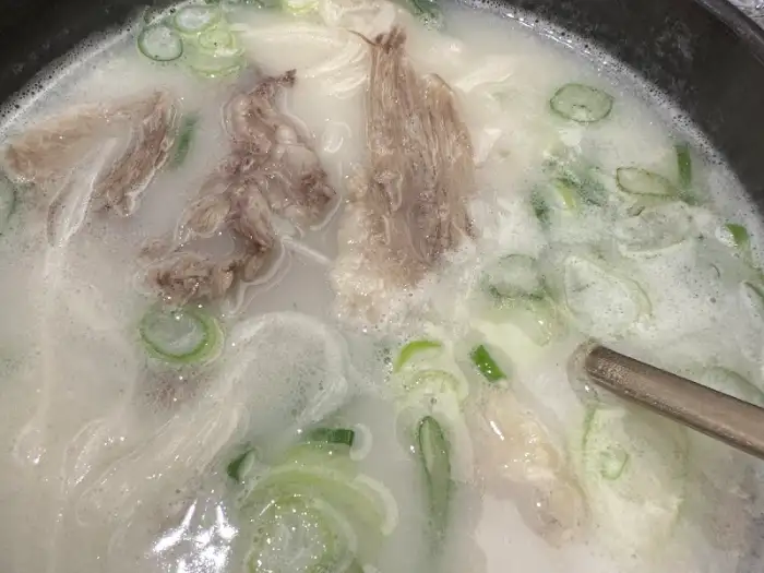 설렁탕 클로즈업