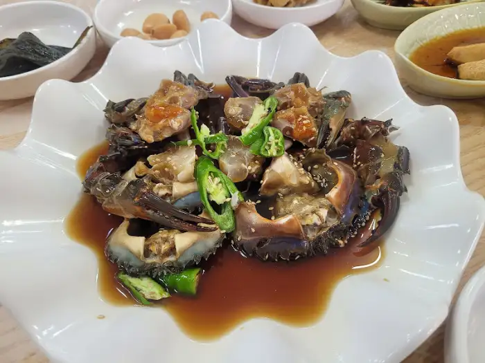 돌게장 근접샷