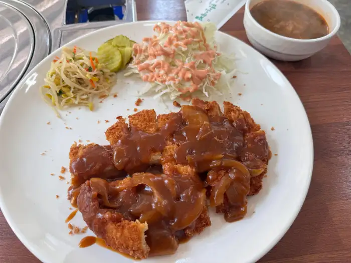 시래기 해장국과 반찬