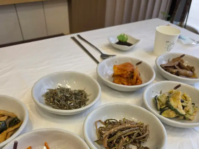 다양한 반찬