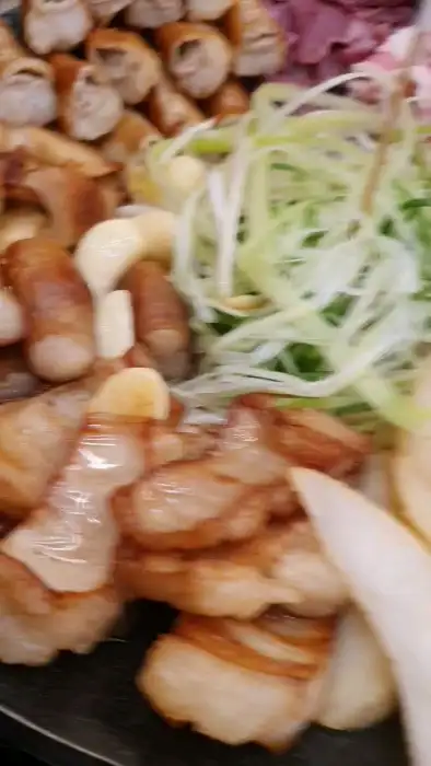 곱창 단면