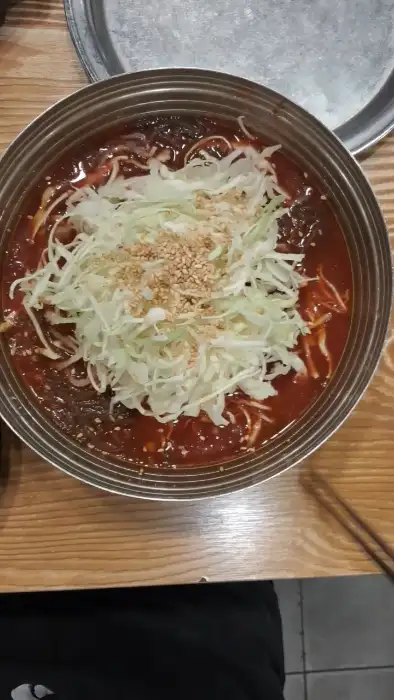 신호등장작구이 막국수