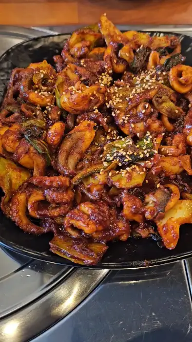불쭈꾸미 덮밥