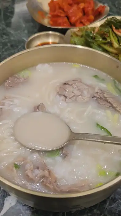 설렁탕 속 고기
