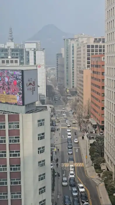 종각역 일대 거리 풍경