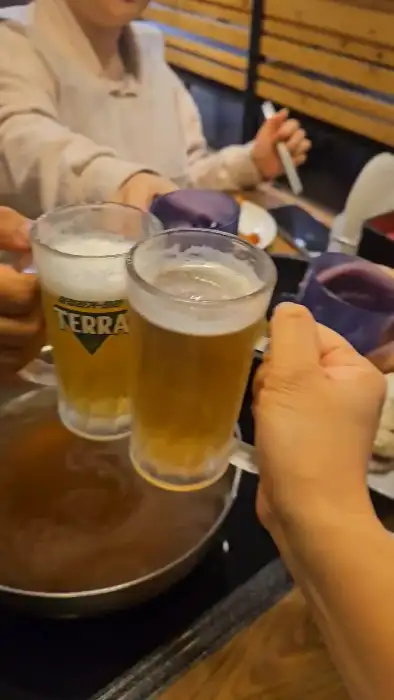 맥주 건배