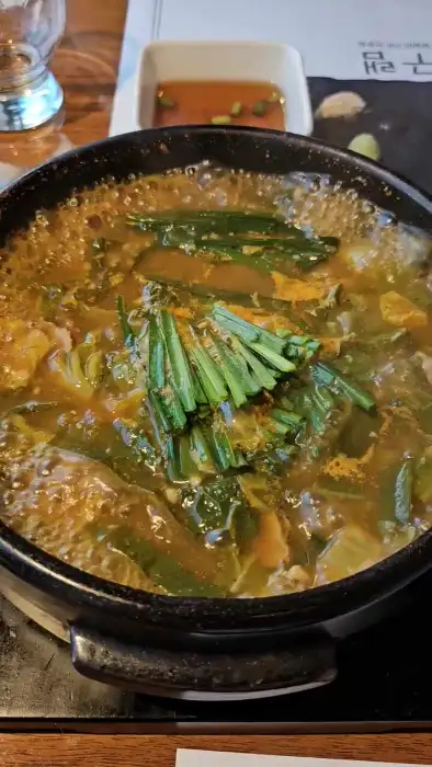 풍성한 양전골의 모습