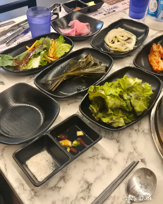 다양한 밑반찬