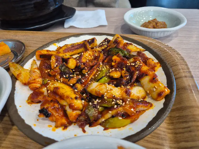 오징어 불고기 클로즈업