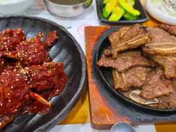 잘 차려진 애간장게장 한상차림