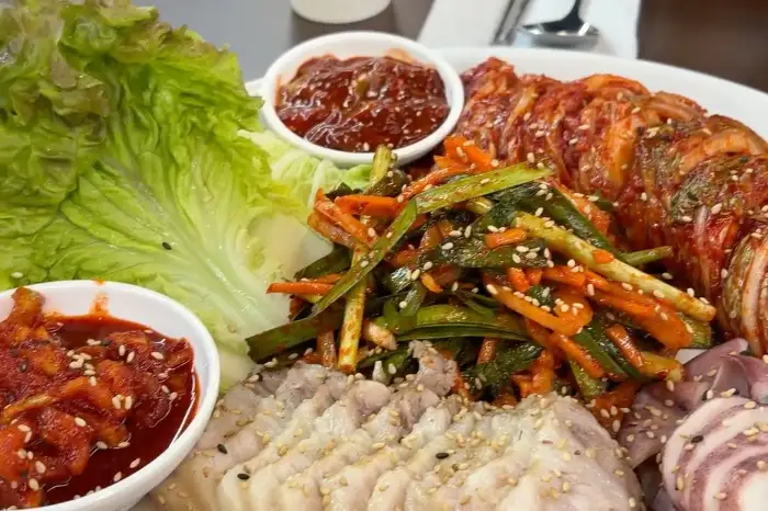 부드럽고 신선한 동태 살점