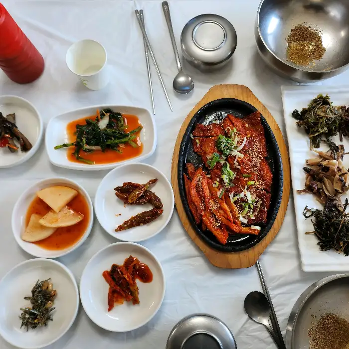 매콤달콤한 더덕구이