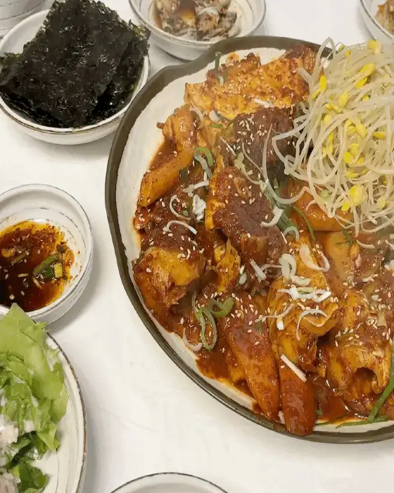 코다리찜과 밥