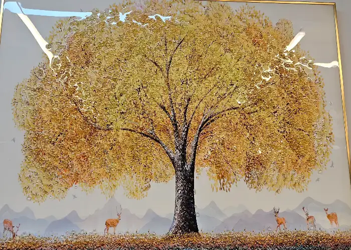 매장 내부 장식 그림