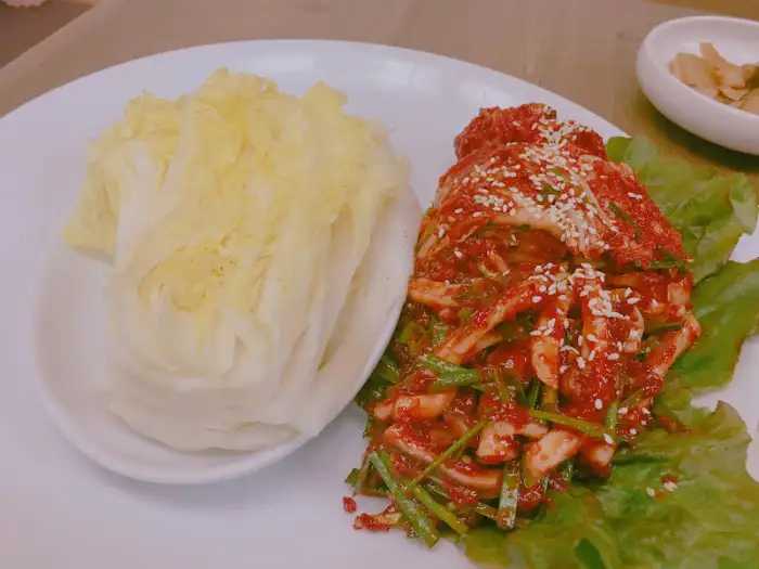 보쌈김치와 배추