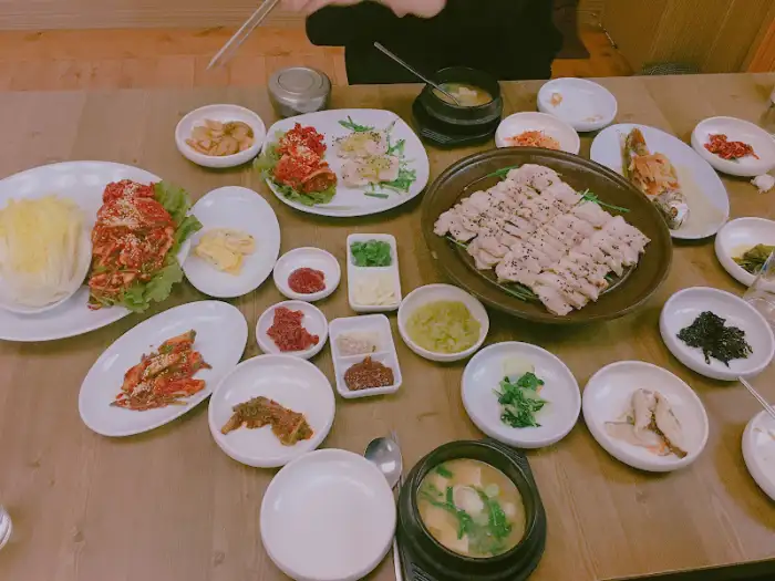 테이블 전체 상차림