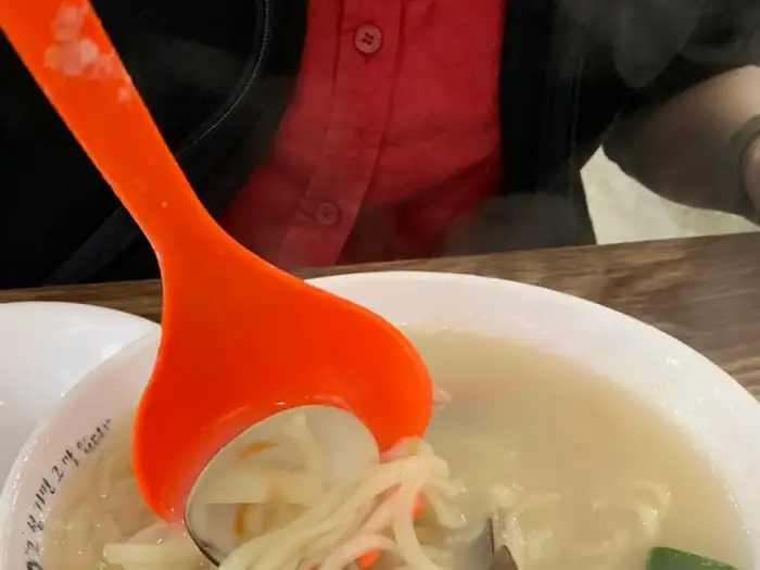 칼국수 국물