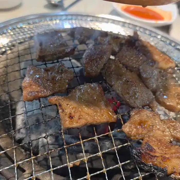 다양한 튀김과 떡볶이