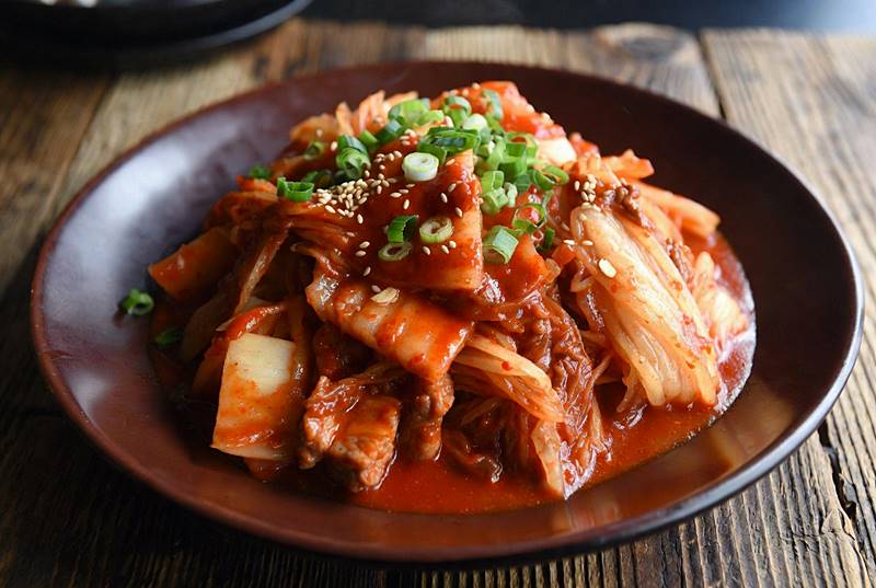 묵은지 삼겹살 찜